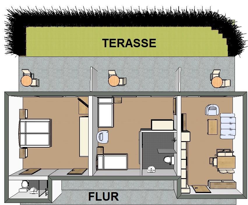 Ferienwohnung Irmgard Und Ferienwohnung Gerlinde Waldbrunn  Εξωτερικό φωτογραφία